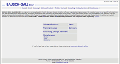 Desktop Screenshot of bausch-gall.de